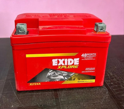 EXIDE XPLORE XLTZ4A 4 Ah Battery for Bike