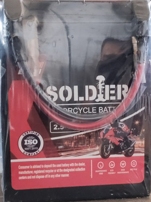 EXIDE 12v 2.5LB bike battery 2.5 Ah Battery for Bike