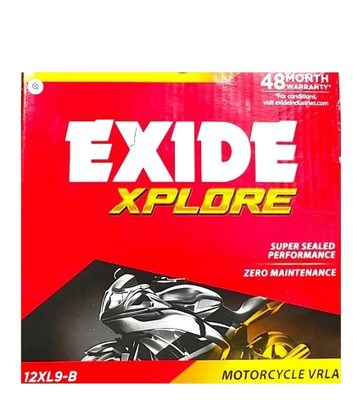 EXIDE XPLORE 12XL9-B 12 Ah Battery for Bike