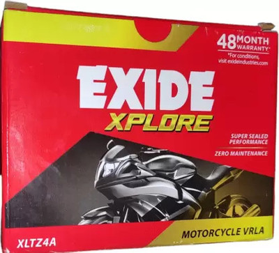 EXIDE TZ4LB 4 Ah Battery 4 Ah Battery for Bike