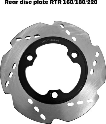 VKHAS Rear Disc Plate for Apache RTR 160,180,200 2v/4v Motorbike Brake Disc
