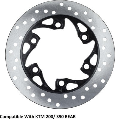 GEO Brake Disc Plates Compatible for KTM 200/ 390 REAR Brake Disc