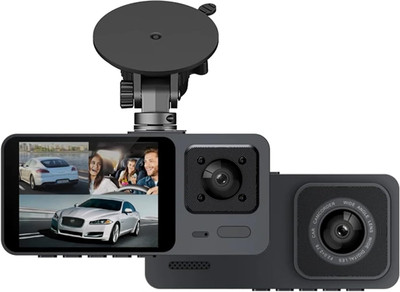 Rhonnium Drive Secure 4K 3 Channel WiFi-aj Reverse Assist Camera System(1 Camera, 1280P*720P)