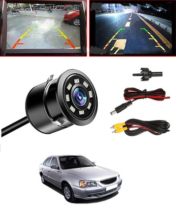 MATIES LED 8 Car Rear View Reverse Parking Camera with HD Waterproof 170 Degree-03 Reverse Assist Camera System(1 Camera, 720)