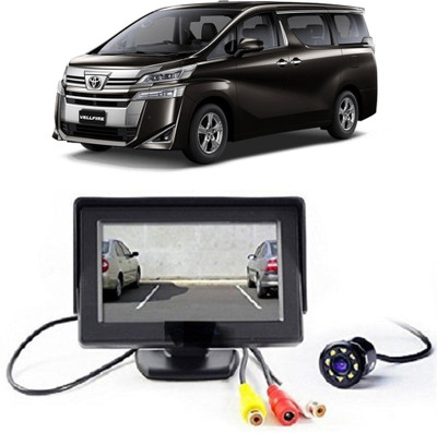 Enfield Works Parking Assistance Monitor With 8 Led Night Vision Car Reverse Camera Combo-E859 Reverse Assist Camera System(1 Camera, 720P)