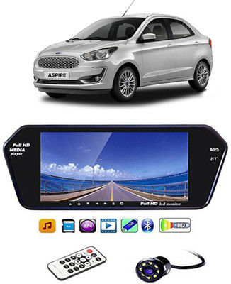 Enfield Works Full HD Touch Screen Bluetooth LED Screen & LED Reverse Camera E-2619 Reverse Assist Camera System(1 Camera, 480 x 234)