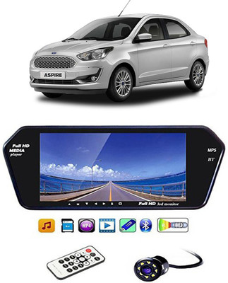 Enfield Works 7InchFull HD Touch Screen Bluetooth LED Screen & LED Reverse Camera E-3487 Reverse Assist Camera System(1 Camera, 480 x 234)