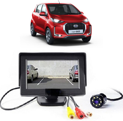 Enfield Works Parking Assistance Monitor With 8 Led Night Vision Car Reverse Camera Combo-N169 Reverse Assist Camera System(1 Camera, 720P)