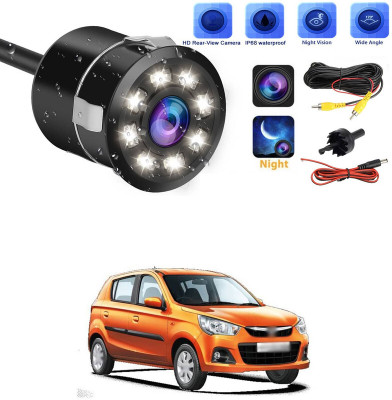 LOVMOTO Car HD Rear View 8 Led Camera Night Vision Reversing Back For Al-to K-10 Car HD Rear View 8 Led Camera Night Vision Reversing Back For Al-to K-10 Parking Sensor(Electromagnetic Systems)
