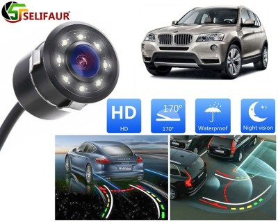 Selifaur 170 Wide Angle HD CMOS Auto Parking Assistance,Full Metal Body 8 LED Ngt Vision Reverse Assist Camera System(1 Camera, 720 * 1080)