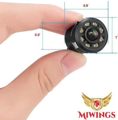 Miwings LED Night Vision Waterproof Reverse Parking Vehicle Camera Reverse Assist Camera System(1 Camera, 0)
