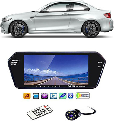 Enfield Works 7InchFull HD Touch Screen Bluetooth LED Screen & LED Reverse Camera E-4115 Reverse Assist Camera System(1 Camera, 480 x 234)