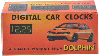Dolphin Digital Car Vehicle Clock