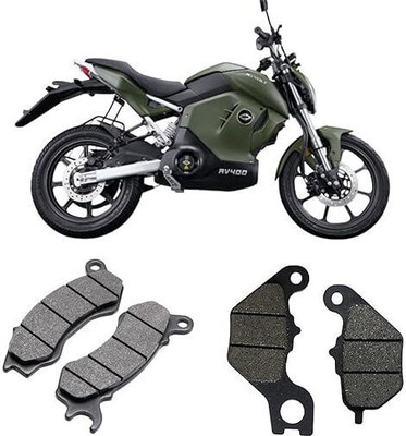 Zohu REVOLT BREAK PAD BOTH FRONT AND REAR LBN MODEL Vehicle Disc Pad(Pack of 4)