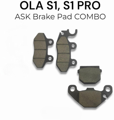 MK TRADING OLA S1 / PRO Gen1 / PRO GEN2 ASK Front & Rear Brake Pads Combo Vehicle Disc Pad(Pack of 2)
