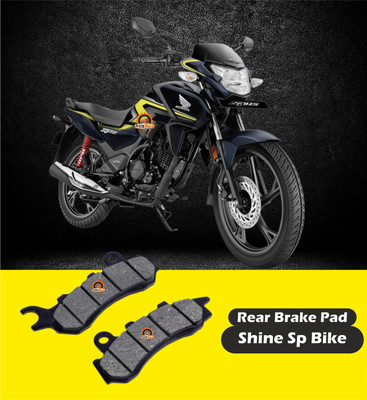 AUTOMOLD Rear/Front Imported Brake Pad/Disc Pad Compatible for ShineSp Bike Vehicle Disc Pad(Pack of 2)