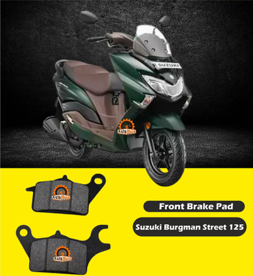 AUTOMOLD Front Brake Pad /Disc Pad Imported Compatible for Suzuki Burgman Street 125 Vehicle Disc Pad(Pack of 2)