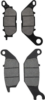 TRP Traders Brake Disc Pad Compatible for (V1 & V2) COMBO, BLACK) Vehicle Disc Pad(Pack of 2)
