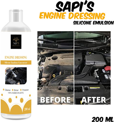 SAPI'S Engine Dressing polish silicone emulsion Engine Cleaner(1000 ml)