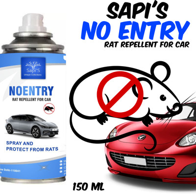 SAPI'S No Entry Rat repellent Spray for car & Home Engine Cleaner(150 ml)