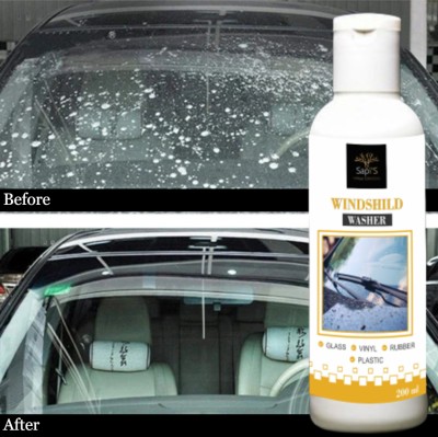 SAPI'S Windshield Washer for Car Glass Windshield Washer for Car Glass Vehicle Interior Cleaner(200 ml)