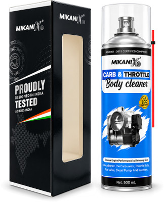 MIKANIX Throttle Body Cleaner Spray For Choke Carburettor To Clean Carbon Deposits / Car Engine Cleaner(500 ml)