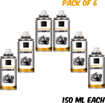 SAPI'S Engine Body Cleaner Throttle Body Cleaner Pack of 6 Rust Conversion Aerosol Spray(900 ml)