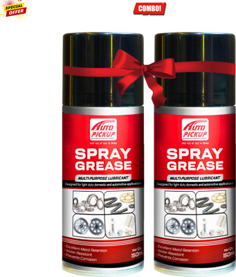 AUTO PICKUP Premium Quality 1+1 Combo Pack Of 2 Multi-Purpose Lubrication 150ml Spray Grease Engine Cleaner(150 ml)