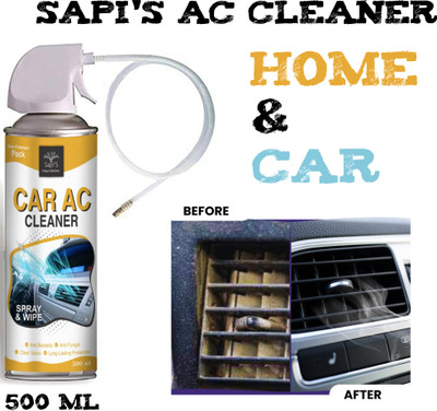SAPI'S SapiS Car AC & Home AC Both Cleaner Dry Washer With Long Nozel Pipe Deep Clean(500 ml)
