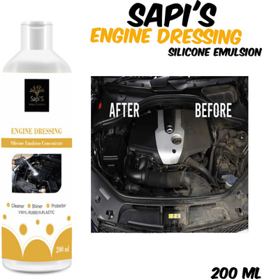 SAPI'S ENGINE DRESSING SILICONE EMULSTON Rust Removal Solution with Trigger Spray(200 ml)