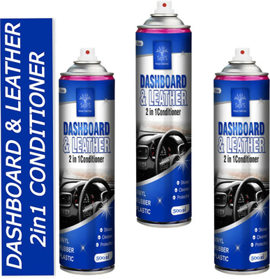SAPI'S Dashboard & Leather 2in1 Cleaner Conditioner Pack of 3 Engine Cleaner(1500 ml)