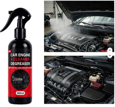 MotoWin New Car Engine Bay Cleaner Safe Powerful Degreaser Spray Engine Cleaner(300 ml)
