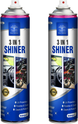SAPI'S 3 In One Multipurpose Shiner for Car and Bike Engine Cleaner(1000 ml)