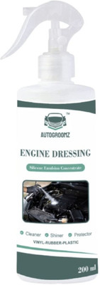 AUTOGROOMZ Engine Dressing Silicone Emulsions polish Engine Cleaner(200 ml)