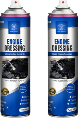 SAPI'S ™ Engine Dressing Silicone Emulsion Spray 499 ML Engine Cleaner(1001 ml)