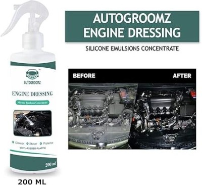 AUTOGROOMZ Engine Dressing Shiner Spray 200 ML Pack of 1 Engine Cleaner(201 ml)