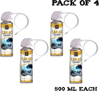 SAPI'S Car AC Vent & Duct Cleaner Odor Neutralizer Spray Pack of 4(2000 ml)