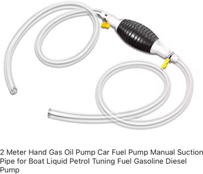 imad LIQUID Transfer Pump Kit Tank Sucker NEW12 Universal Fuel Filter(Light Duty Fuel Filters)