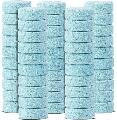 SRK 50pcs Car Windshield Glass Cleaner Tablet, Car Cleaner kit, stain, dust cleaning Tablet Concentrate Vehicle Glass Cleaner(50 g)