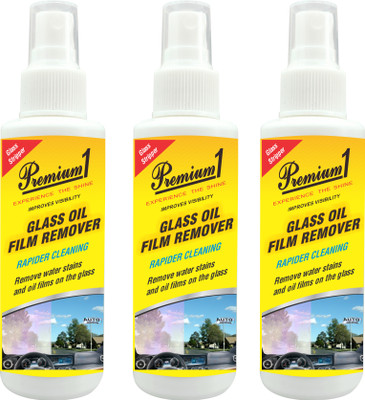Premium1 Windshield Cleaner Pack of 3 Liquid Vehicle Glass Cleaner(300 ml)