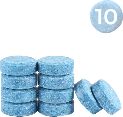 GOLDINKS 10 Tablet Car Glass Windshield Cleaner Solid Wiper Detergent Effervescent Tablet Concentrate Vehicle Glass Cleaner(10 g)