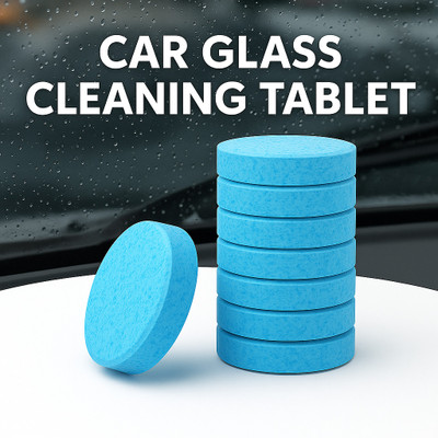 ProTech Services 10 pc set Car Windshield Glass Cleaner Wiper Detergent Effervescent Tablets Tablet Concentrate Vehicle Glass Cleaner(40 Tablets)