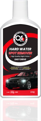 Q4EVER Auto Care Polish Hard Water Spot Remover Liquid Vehicle Glass Cleaner(120 g)