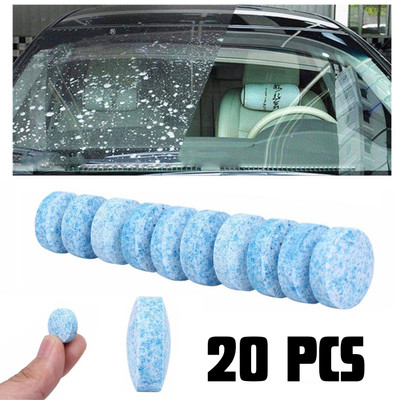 aksmit Accessories Car Windshield Cleaner Tablets Car Interior Cleaner Dashboard Tablet Concentrate Vehicle Glass Cleaner(4 ml)