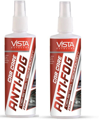 VISTA vehicles anti-fog spray Liquid Vehicle Glass Cleaner(250 ml)