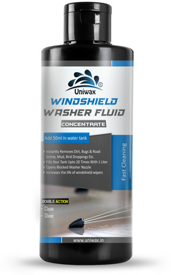 uniwax Windshield Washer Liquid Vehicle Glass Cleaner(200 ml)