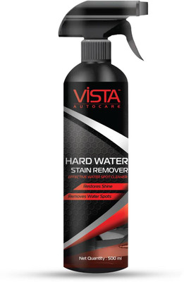 Vista Auto Care Hard Water Stain Remover Liquid Vehicle Glass Cleaner(500 ml)