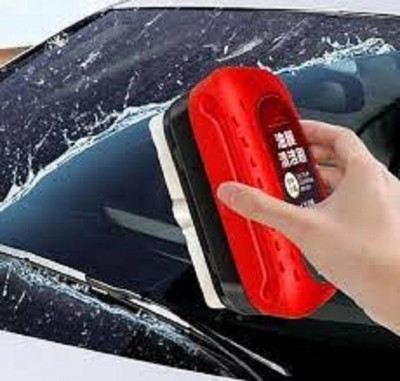 Abc Magnetic Double-Sided Glass Cleaner for Windows, Mirrors & Car Windshields Solid Handheld Vehicle Glass Cleaner(100 ml)