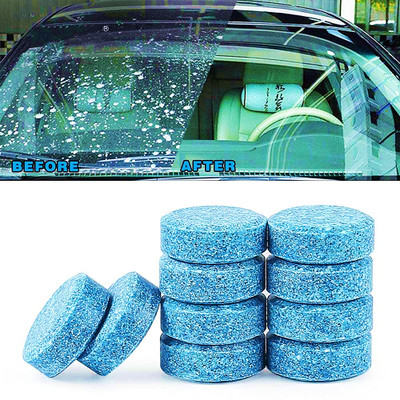 PottersPride Car Wiper Detergent Effervescent Tablets Tablet Concentrate Vehicle Glass Cleaner(20 g)