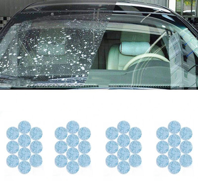 GOLDINKS Car Windshield Glass Cleaner Solid Tablet Wiper Auto Window Cleaning Accessories Tablet Concentrate Vehicle Glass Cleaner(40 ml)